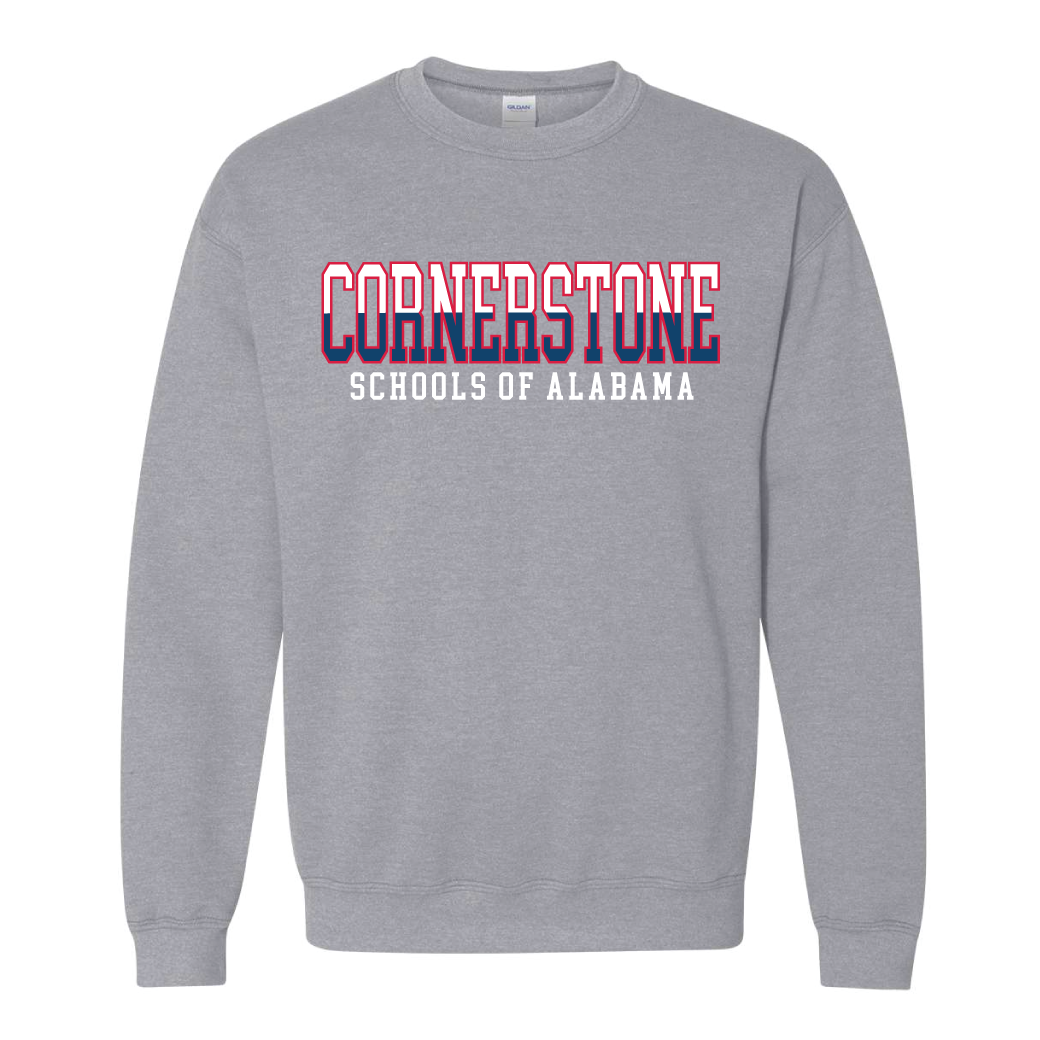 Cornerstone Block Print Sweatshirt