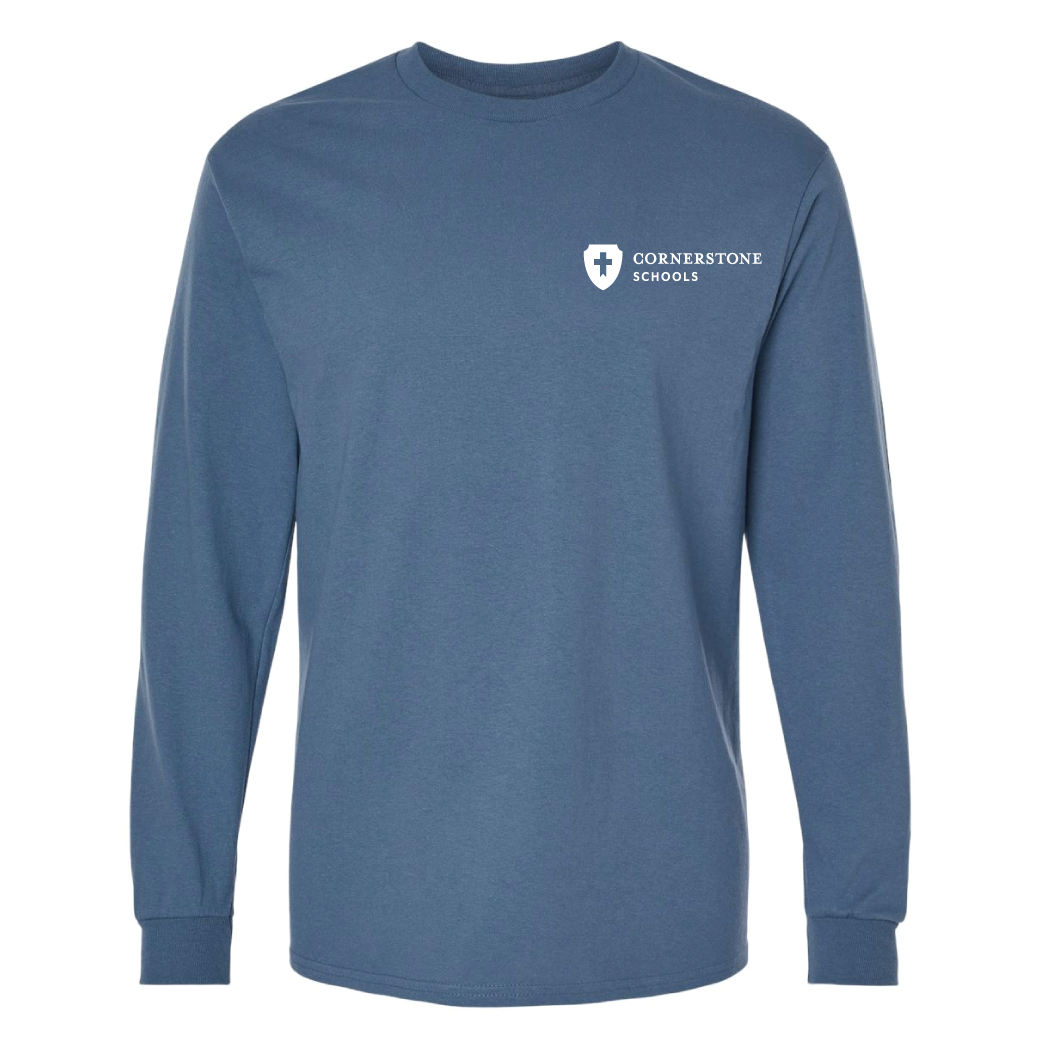 Cornerstone Shield Adult Long Sleeve Tee